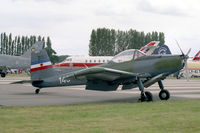 G-BRXK @ EGXG - Soko P-2 Kraguj in Yugoslav Republic Air Force colours at RAF Church Fenton's SSAFA Air Display in 1994. - by Malcolm Clarke