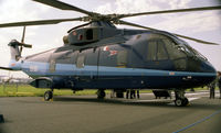 ZF641 @ EGLF - EHI EH-101. The first Merlin prototype, PP1, at the 1988 Farnborough Airshow. - by Malcolm Clarke