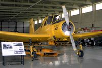 G-AVZB @ EGDT - Zlin Z-37 Cmelak (Bumble Bee) at Wroughton, the Science Museum's big object store in Wiltshire in 1989.  - by Malcolm Clarke