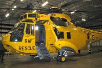 XZ598 @ EGQM - Westland Sea King HAR3 at RAF Boulmer in 2008. - by Malcolm Clarke