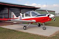 G-CBBT @ FISHBURN - Scottish Aviation Bulldog T1 at Fishburn Airfield in 2006. - by Malcolm Clarke