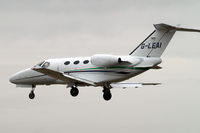 G-LEAI @ EGBJ - Cessna Citation Mustang [510-0052] Staverton~G 19/03/2010.