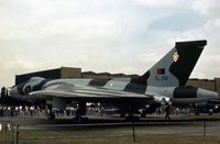 XL361 - Vulcan B.2A of 617 Squadron on display at the 1977 Royal Review at RAF Finningley. - by Peter Nicholson
