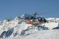 HB-XFE - at Lauberhorn - by Elisabeth Klimesch