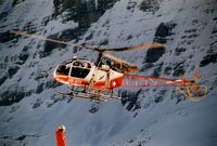HB-XOY - at Lauberhorn