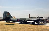 XH174 - Canberra PR.9 of 39 Squadron on display at the 1977 Royal Review at RAF Finningley. - by Peter Nicholson