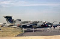 XV340 - Buccaneer S.2B of 208 Squadron on display at the 1977 Royal Review at RAF Finningley. - by Peter Nicholson