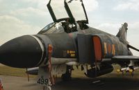 XV499 - Phantom FGR.2 of 92 Squadron on display at the 1977 Royal Review at RAF Finningley. - by Peter Nicholson