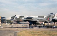 XX738 - Jaguar GR.1 of 6 Squadron on display at the 1977 Royal Review at RAF Finningley. - by Peter Nicholson