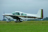 G-OSTC @ EGBP - Grumman-American AA-5A Cheetah [AA5A-0848] Kemble~G 02/07/2005. Seen here. - by Ray Barber