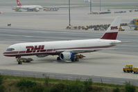 G-BIKC @ LOWW - DHL 757-200