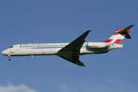 OE-LMO @ LOWW - Austrian Airlines MD87 - by Andy Graf-VAP