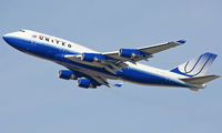 N107UA @ EDDF - United