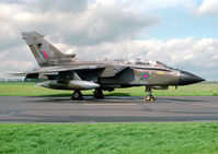 ZE116 @ EGUY - Royal Air Force Tornado GR1. Operated by 9 Squadron, coded 'AL'. - by vickersfour