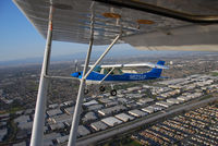 N623AP - My banner tow escort - by Marty Kusch