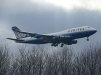 N120UA @ EDDF - Landing @ EDDF