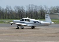 N2174J @ DTN - Parked at Downtown Shreveport. - by paulp