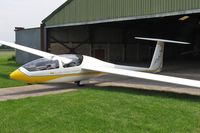 BGA4947 @ RUFFORTH - AMS-Flight DG-505 Orion. Operated by the York Gliding Club. A two seater with removable winglets allowing both cross country and aerobatic flying. Fitted with computerised instrumentation and GPS navigation, it has a glide ratio of 40.  - by Malcolm Clarke