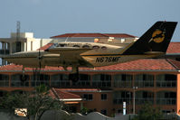 N676MF @ SXM - visitor