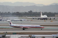 N813AE @ KLAX - American Eagle Embraer EMB-135KL N813AE, 7L departure KLAX. - by Mark Kalfas