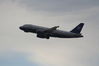 N806UA @ KLAX - United Airlines Airbus A319-131 N806UA, 25R departure KLAX. - by Mark Kalfas