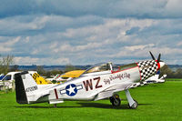 G-MUZY @ EGKH - Parked at Lashenden/Headcorn UK. Previous registration VR-HIU