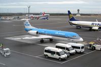PH-JCT @ EGNT - Fokker 70 (F-28-0070) at Newcastle Airport in 2007. - by Malcolm Clarke