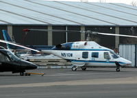 N510W @ EGLK - BELL 222B IN THE PREMIAIR COMPOUND - by BIKE PILOT