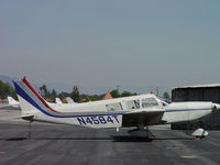 N4584T @ CCB - Tied down and parked at Cable - by Helicopterfriend