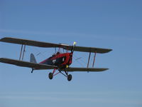 N675LF @ SZP - 1944 DeHavilland DH 82A TIGER MOTH, Gipsy Major I 4 cylinder air-cooled 135 Hp inverted in-line engine, on final Rwy 22 - by Doug Robertson