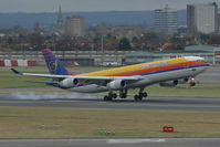 6Y-JMC @ EGLL - Air Jamaica A340-300 - by Andy Graf-VAP