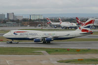 G-BNLU @ EGLL - British Airways 747-400 - by Andy Graf-VAP