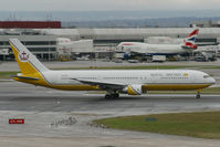 V8-RBJ @ EGLL - Royal Brunei Airlines 767-300