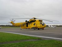 XZ596 @ EGFH - Coded L of 202 Squadron RAF during a humanitarian mission - by Roger Winser