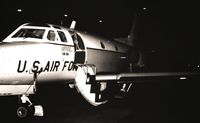 62-4473 - BW of aircraft in hanger, Ramstien, Germany circ 1976 - by CrewChief