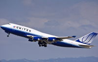 N105UA @ KLAX - United Airlines 747-451
