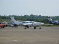 G-HIJK @ EGFH - At Swansea Airport - by Roger Winser