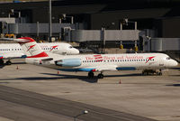 OE-LVJ @ VIE - Austrian arrows Fokker F-100