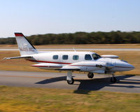 N49AC @ KPNS - Cheyenne Taxing to depart runway 26 Pensacola - by AirportBum Scott