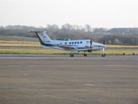 D-IANA @ EGFH - Visiting Super King Air operated by FairJets. - by Roger Winser