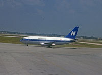 CF-NAW @ FLL - Nordair. Scanned from a slide. Taken from N338EA. MSN 20521/288 - by GatewayN727