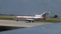 N7021U @ FLL - United 727-22. Scanned from a slide, taken from N338EA.
