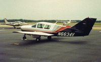 N6634V @ KRIC - According to blue book information, this was the first production aircraft of the 1971 model year. This aircraft was written off following a hard landing incident only a few months after this photo was taken.