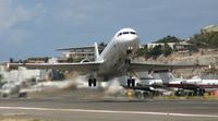 PJ-DAB @ TNCM - PJ-DAB departing TNCM runway 10