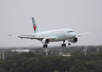C-FFWI @ TPA - Air Canada A320 landing on Runway 9 due to Hurricane Ida