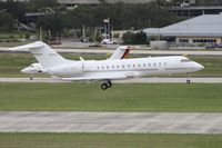 LX-VIP @ TPA - Global Express from Luxemburg - by Florida Metal