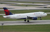N355NB @ TPA - Delta A319 - by Florida Metal