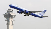 N576UA @ KLAX - Departing LAX - by Todd Royer