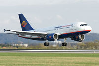 D-AHIO @ LOWL - Hamburg International Airbus A319-112 landing on RWY27 in LOWL/LNZ - by Janos Palvoelgyi