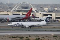 N795AS @ KLAX - Boeing 737-400 - by Mark Pasqualino